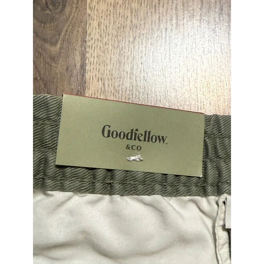 Goodfellow & Co Shorts Mens Size Extra Small Green Shorts Pull-On Drawstring
